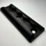 Anodized Black 5" Double Stud Top Plate L-Track