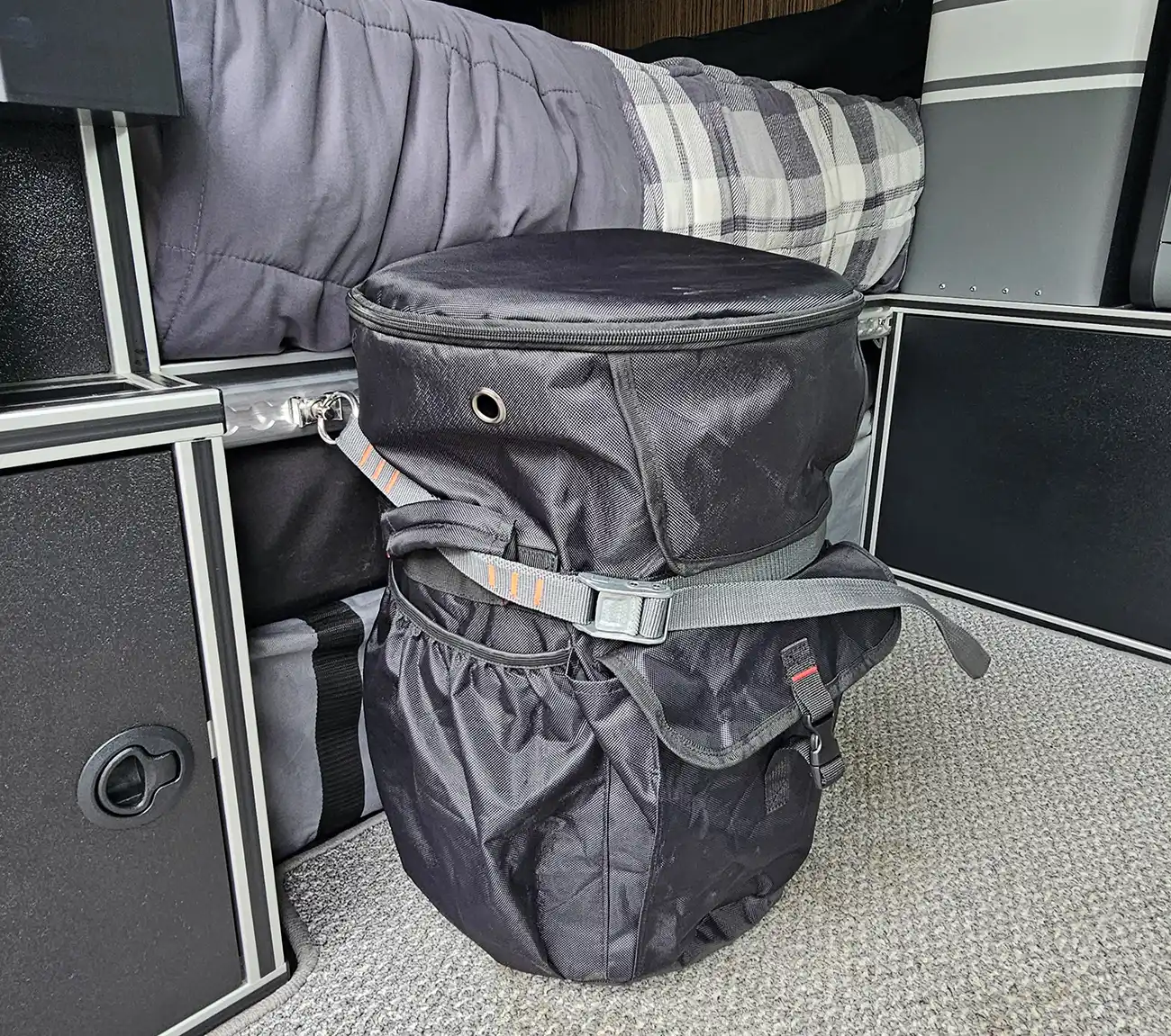 L-Track review for camping cargo solution